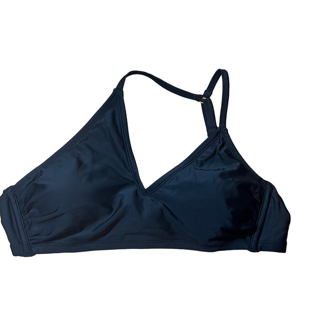 Wild Fable Women's Black Cut Out One Shoulder Bikini Top - Size D-DD - NWT